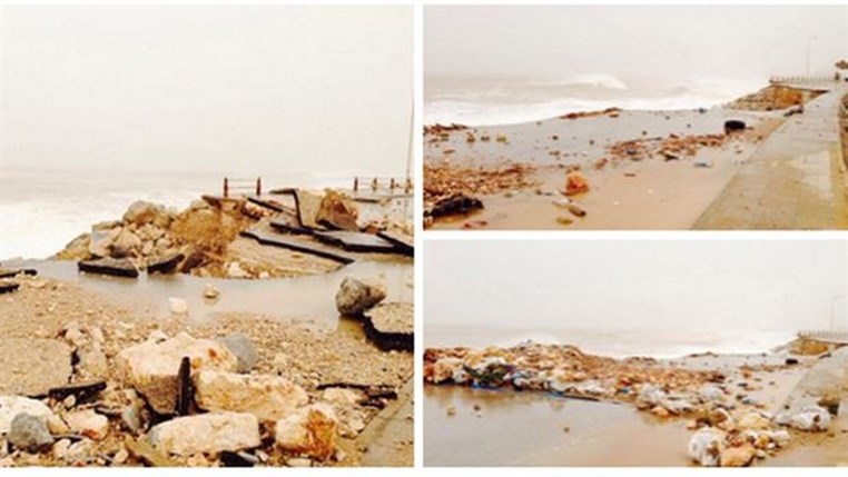 Violent Storm in Lebanon
